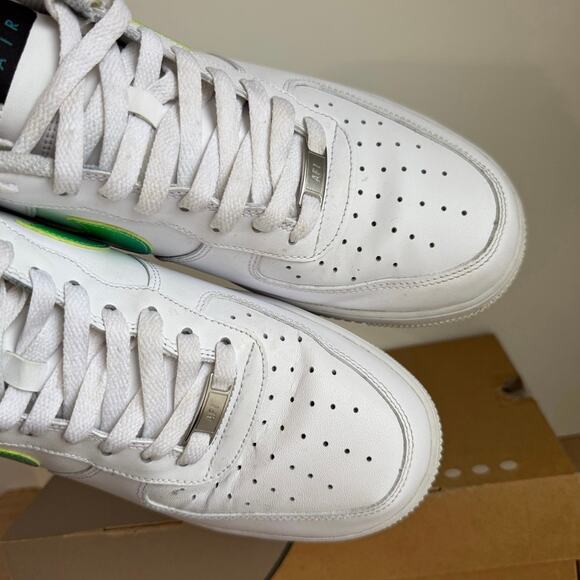 Nike Air Force 1 \'07 LV8 ‘White Aquamarine’ Men Sneakers - SZ 11.5